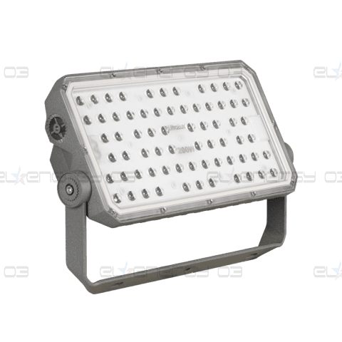 Професионален LED модулен прожектор, основен 200W, 5000K, 190-305V AC, IP66, Дифузер 20°