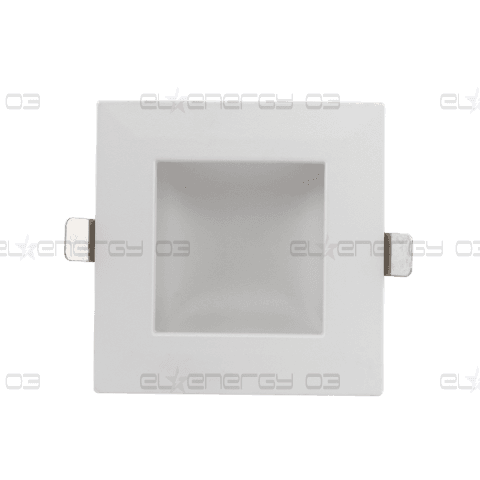 LED луна с индиректна светлина 8W, 4200K, 220-240V AC, неутрална светлина, квадрат
