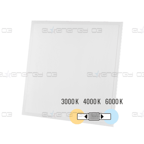 LED панел с ниско ниво на заслепяване UGR<19 600×600 mm, 40W, 3000K/4000K/6000K, 120lm/W, 220V-240V AC, IP44