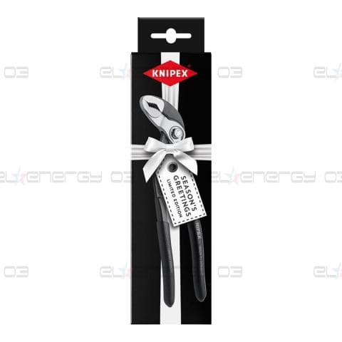 Клещи раздвижени Cobra, черна ръкохватка 180мм, Knipex /до изчерпване/