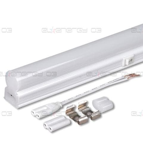LED осв.тяло термопластик T5, 4W, 4200K, Неутрална светлина, 220V, 270°, SMD 2835