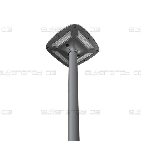 LED Парково осветително тяло с интелигентно управление 50W, 4000K, 220V-240V AC, IK08, IP66