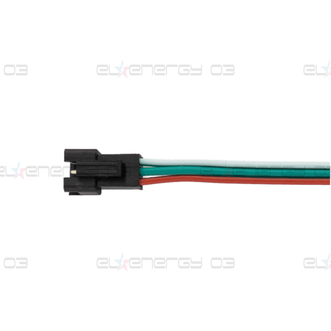 Женски конектор за дигитална LED лента 5-24V DC, 3 пина, 15cm, 10 бр. в пакет