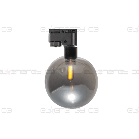 Тяло за релсов монтаж, стъклено, двупроводно, G9, 220-240V AC, IP20, черно
