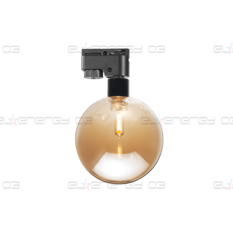Тяло за релсов монтаж, стъклено, двупроводно, G9, 220-240V AC, IP20, злато