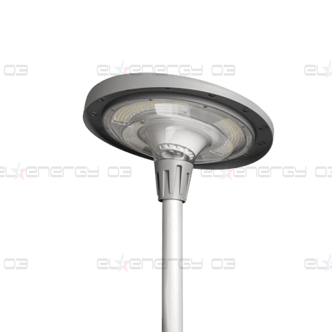 Соларна LED лампа с дистанционно и Bluetooth управление, 20W max., 3500K/6500K/RGB, ∅78, 140°, IP65
