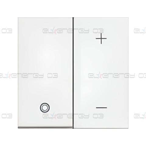 Димер бутонен R=3-400W L=3-400VA LED=3-75W 2 мод. цвят Бял Classia Bticino