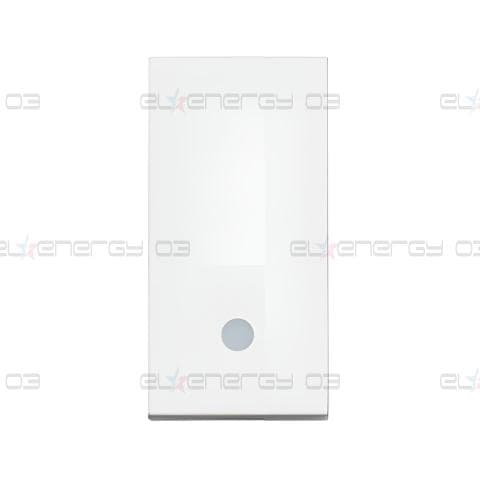 Кръстат ключ с LED индикация 1 мод. 10A цвят Бял /блистер/ Classia Bticino