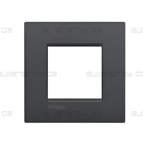 Рамка 2 мод. метална Anthracite AIR LL Bticino
