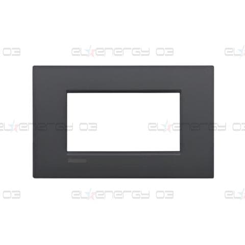 Рамка 4 мод. метална Anthracite AIR LL Bticino