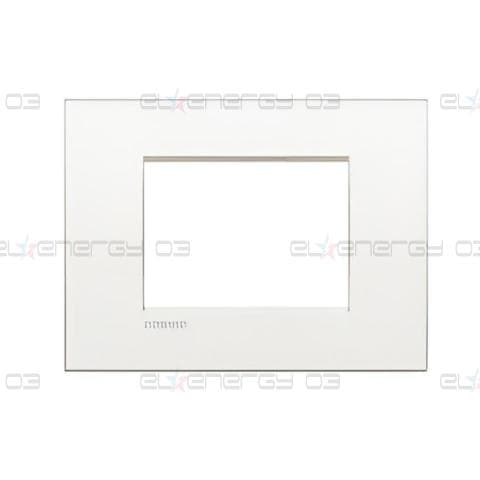 Рамка 4 мод. метална Pure white AIR LL Bticino