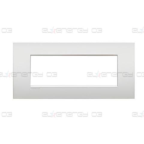 Рамка 7 мод. метална Pearl white AIR LL Bticino
