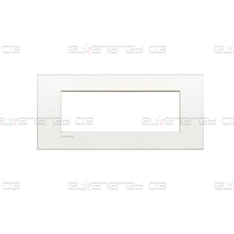 Рамка 7 мод. метална Pure white AIR LL Bticino