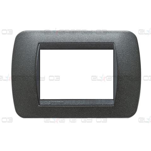 Рамка 3 мод. Black Graphite LL International Bticino