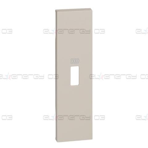 Лицев панел за USB розетка тип A или C 1 мод. цвят Крем Living Now Bticino /до изчерпване/