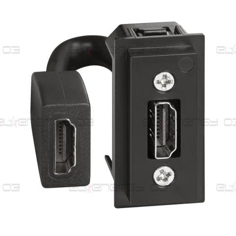 Розетка HDMI за комуникация 1 мод. с кабел Living Now Bticino