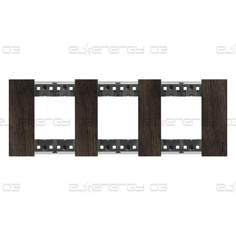 Рамка 3×2 мод. дървена цвят Орех (Walnut) Living Now Bticino