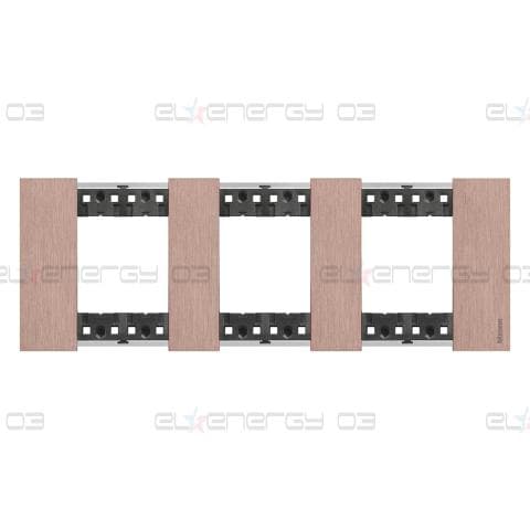 Рамка 3×2 мод. метална цвят Мед (Copper) Living Now Bticino