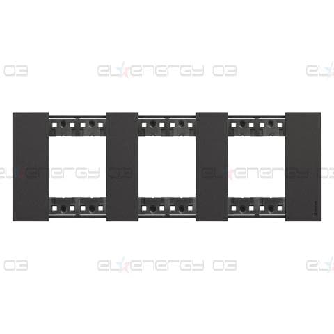 Рамка 3×2 мод. цвят Черен (Black) Living Now Bticino