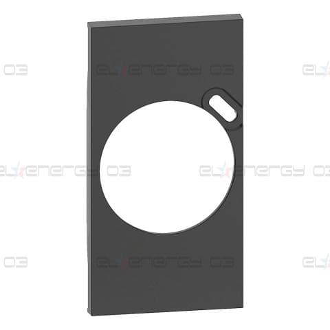 Лицев панел за контакт френски стандарт с USB тип C 2 мод. цвят Черен Living Now Bticino