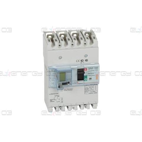Автомат DPX3 160 TM 4P 160A 25кA регулируем (In x 0.8…1) с ДТЗ Legrand (Копие)