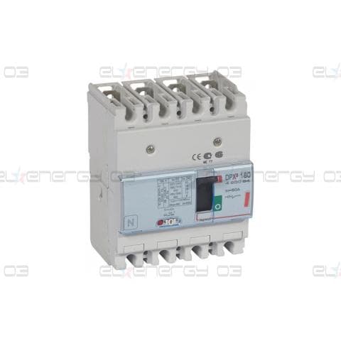 Автомат DPX3 160 TM 4P 80А 36кA регулируем (In x 0.8…1) Legrand