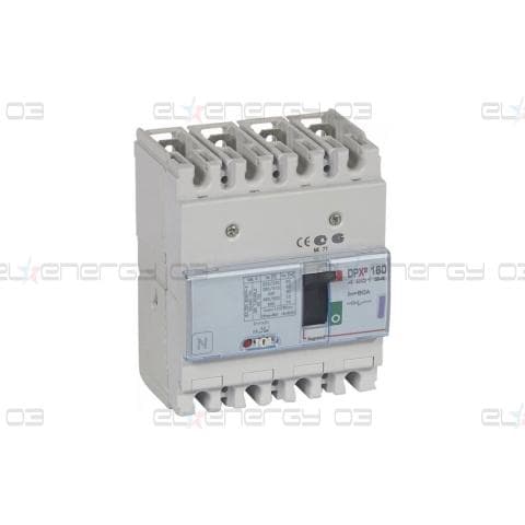 Автомат DPX3 160 TM 4P 80А 50кА регулируем (In x 0.8…1) Legrand