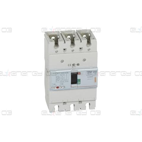 Автомат DPX3 250 TM 3P 200A 25кA регулируем (In x 0.8…1) Legrand