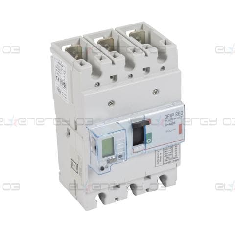 Автомат DPX3 250 електронна защита ELE 3P 160A 36кA регулируем (In x 0.4…1) Legrand