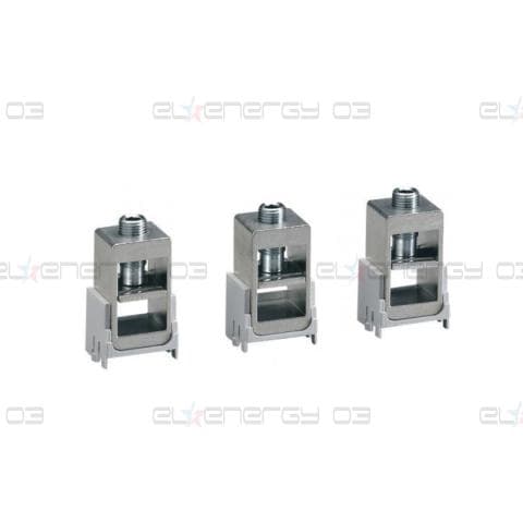 Хомутни клеми за DPX3 250 1x120mm2 гъвкав или 1x150mm2 твърд кабел Cu/Al 3 броя Legrand