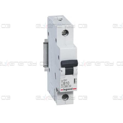 Автоматичен прекъсвач RX3 1P 10A крива В 6kA Legrand