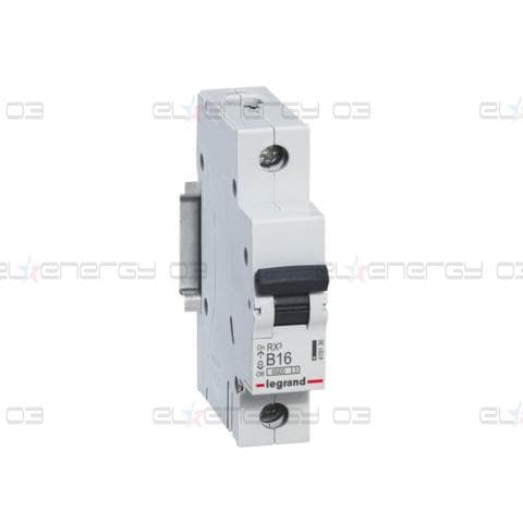 Автоматичен прекъсвач RX3 1P 16A крива В 6kA Legrand