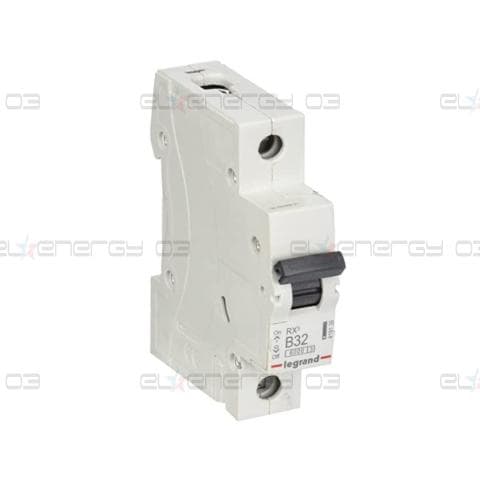 Автоматичен прекъсвач RX3 1P 32A крива В 6kA Legrand