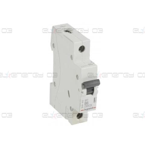 Автоматичен прекъсвач RX3 1P 6A крива В 6kA Legrand