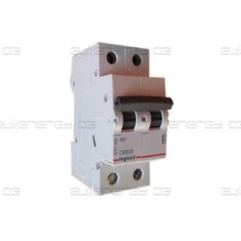 Автоматичен прекъсвач RX3 2P 16A крива В 6kA Legrand