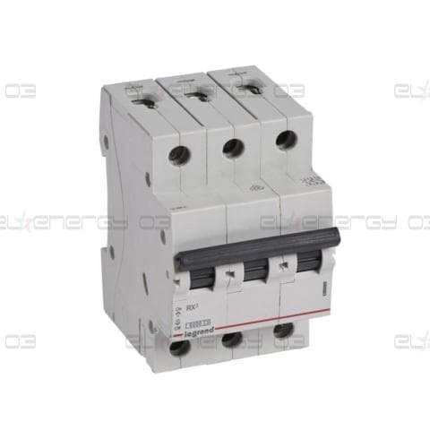 Автоматичен прекъсвач RX3 3P 16A крива В 6kA Legrand