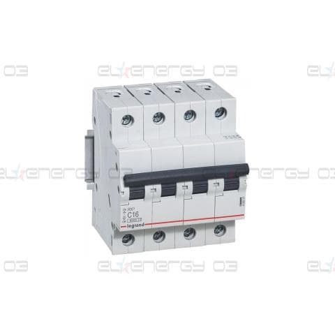 Автоматичен прекъсвач RX3 4P 40A крива С 6kA MC Legrand