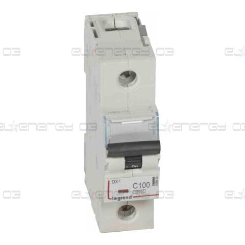 Автоматичен прекъсвач DX3 1P 100A крива С 16kA 1,5 мод. Legrand