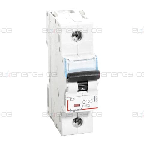 Автоматичен прекъсвач DX3 1P 125A крива С 16kA 1,5 мод. Legrand