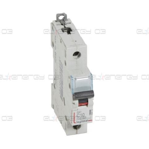 Автоматичен прекъсвач DX3 1P 10A крива С 10kA 1 мод. Legrand