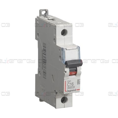 Автоматичен прекъсвач DX3 1P 16A крива С 6kA Legrand