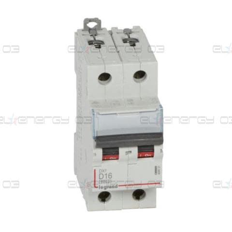 Автоматичен прекъсвач DX3 2P 16A крива D 6kA Legrand