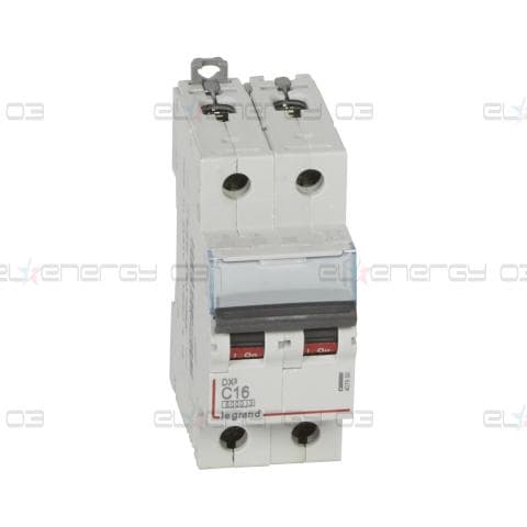Автоматичен прекъсвач DX3 2P 16A крива С 6kA Legrand