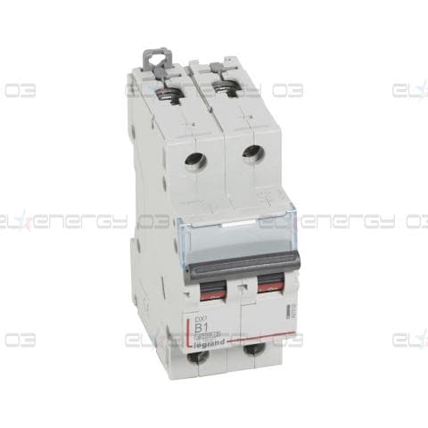 Автоматичен прекъсвач DX3 2P 1A крива B 6kA Legrand