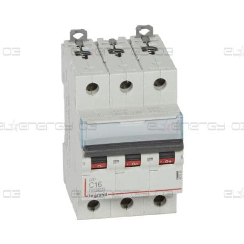Автоматичен прекъсвач DX3 3P 16A крива С 6kA Legrand