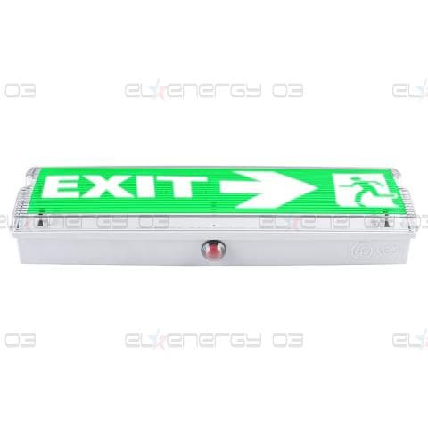 LED Аварийно осветително тяло с вградена батерия 1.5mAh/3.6V, 3W, 6500K, 220V-240V AC, Студена светлина, Водоустойчиво, 120°, SMD 2835