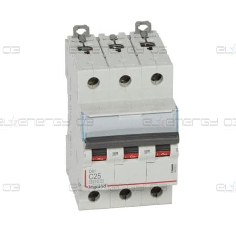 Автоматичен прекъсвач DX3 3P 25A крива С 6kA Legrand