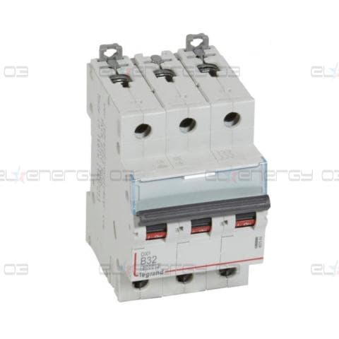 Автоматичен прекъсвач DX3 3P 32A крива B 6kA Legrand