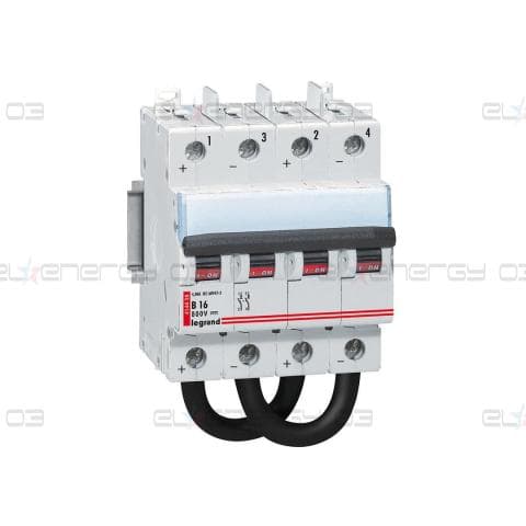 Автоматичен прекъсвач DX3-DC 2P 16A 800V= Legrand