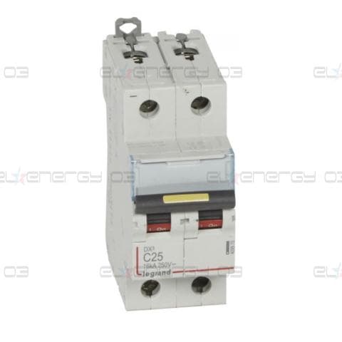 Автоматичен прекъсвач DX3-DC 2P 25A 500V= Legrand